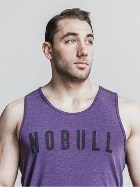 NWT NOBULL Men's Tank Medium Dark Purple
